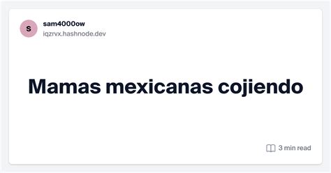 mexico cojiendo